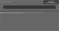 Desktop Screenshot of nederlandchamber.org